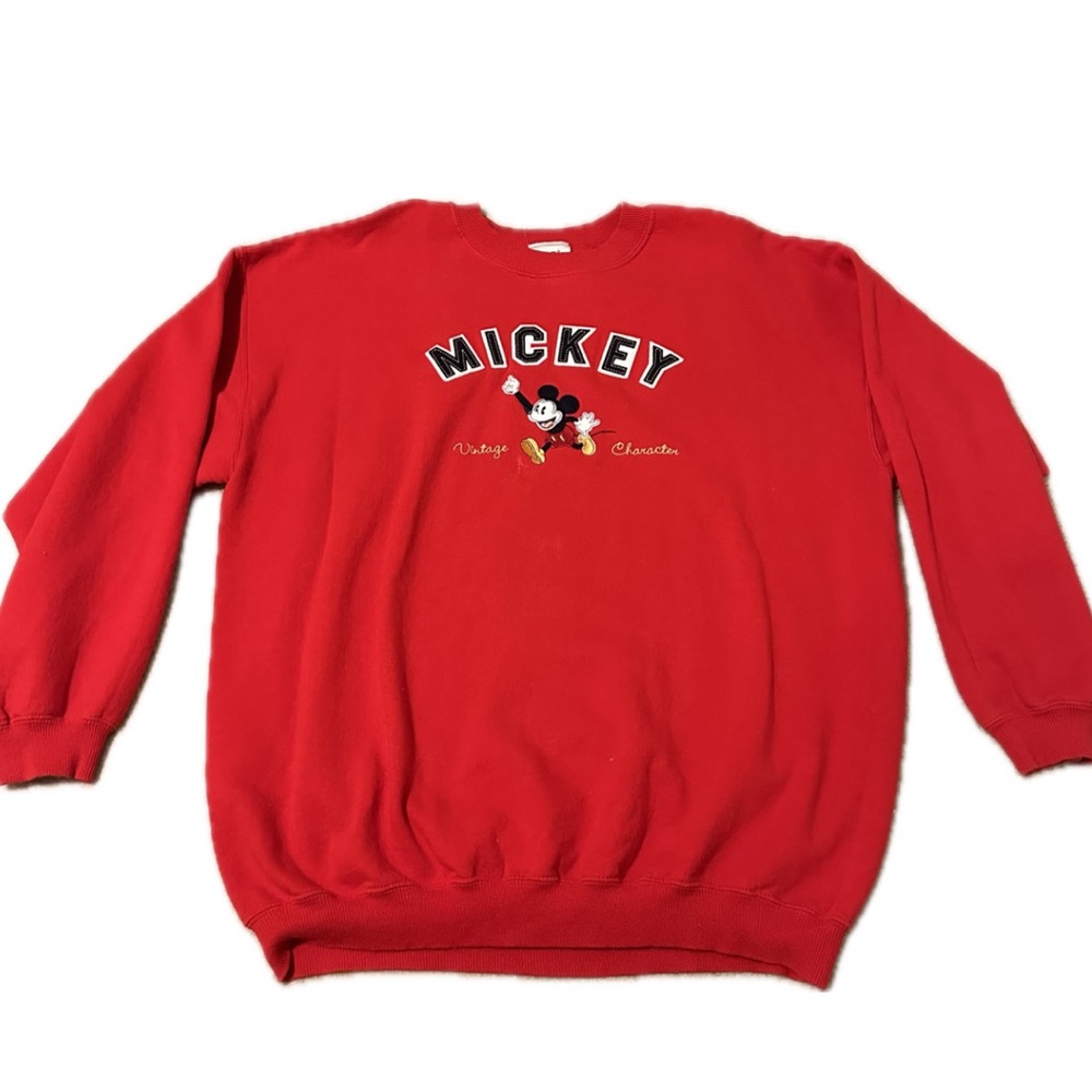 Vintage XL Mickey Mouse sweatshirt! Barley worn, comfortable